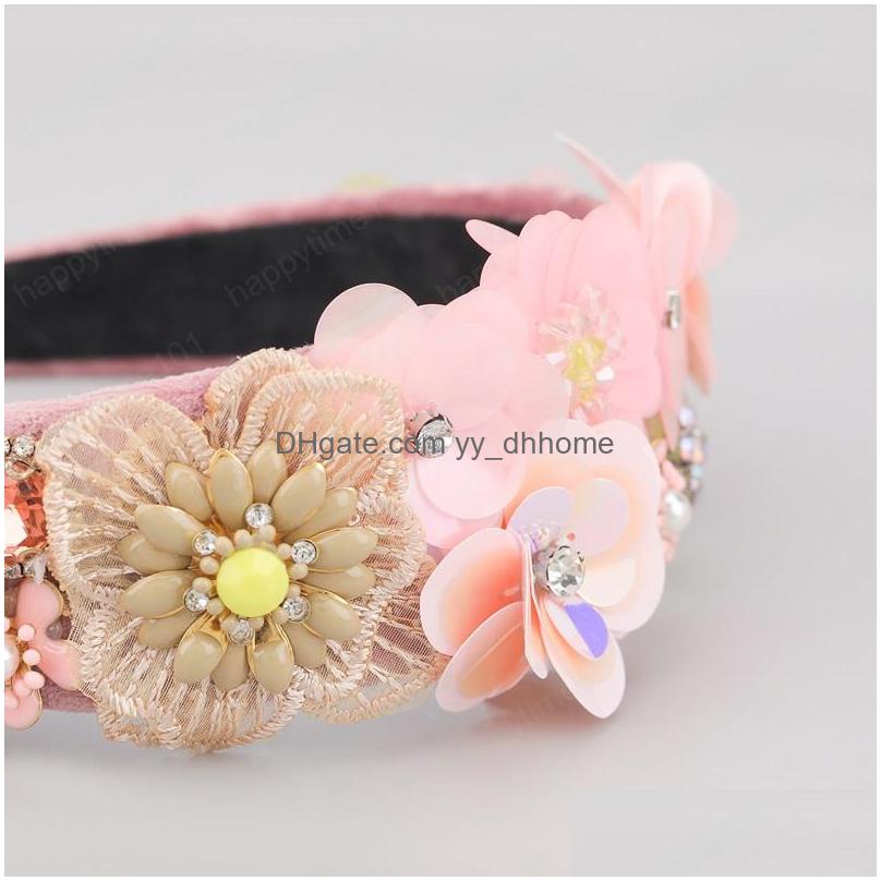 Headbands Fashion Sequin Resin Floral Lace Butterfly Headbands Women Luxury Widebrimmed Headband Wedding Exquisite Headwear Drop Del Dhfun
Headbands Fashion Sequin Resin Floral Lace Butterfly Headbands Women Luxury Widebrimmed Headband Wedding Exquisite Headwear Drop Del Dhfun