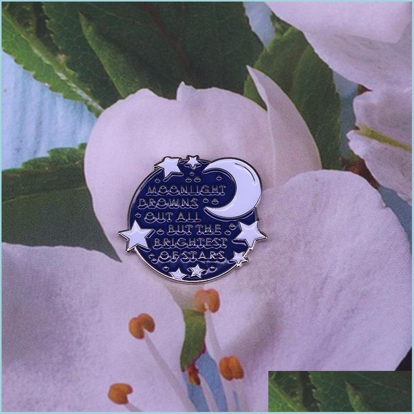 Pins Brooches Enamel Brooch Pins Moonlight Drowns Out All But The Brightest Stars Badges Lapel Fashion Jewelry Accessories Dhgarden Dhckl
Pins Brooches Enamel Brooch Pins Moonlight Drowns Out All But The Brightest Stars Badges Lapel Fashion Jewelry Accessories Dhgarden Dhckl