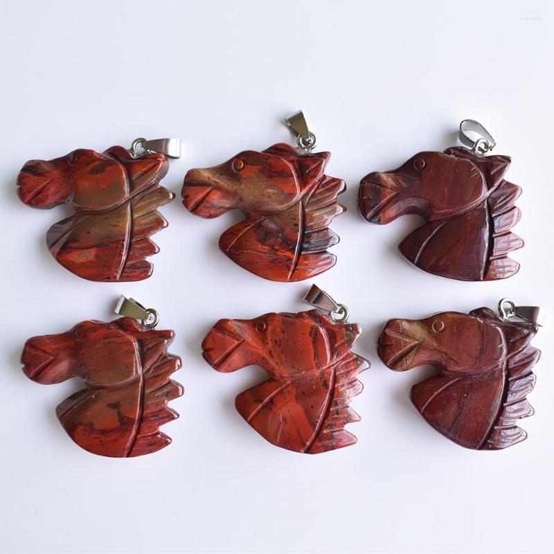 Pendant Necklaces Fashion Natural Rainbow Stone Carved Animal Horse Heads Charms Pendants For Jewelry Making 6pcs/lot Wholesale
Pendant Necklaces Fashion Natural Rainbow Stone Carved Animal Horse Heads Charms Pendants For Jewelry Making 6pcs/lot Wholesale
