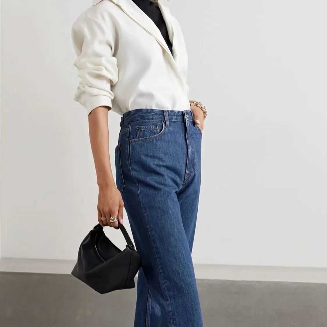 Bags Leather Designer Luxury Female bags High cowhide bag Small leather handbag Extremely simple styleClassic tote bag THE ROW QKPO, Black
Bags Leather Designer Luxury Female bags High cowhide bag Small leather handbag Extremely simple styleClassic tote bag THE ROW QKPO, Black