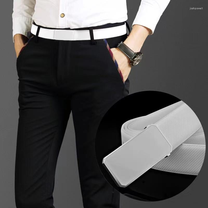 Belts Luxury Designer Belt Men's Korean White Glossy Trend Leather Smooth Buckle Student Youth Pants 110 -125cm, Black
Belts Luxury Designer Belt Men's Korean White Glossy Trend Leather Smooth Buckle Student Youth Pants 110 -125cm, Black