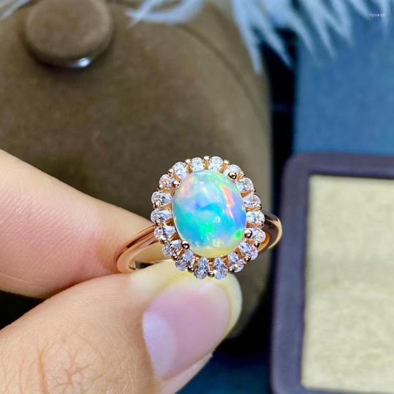 Cluster Rings Coming Natural And Real High Quality Opal Ring 925 Sterling Silver Classical
Cluster Rings Coming Natural And Real High Quality Opal Ring 925 Sterling Silver Classical