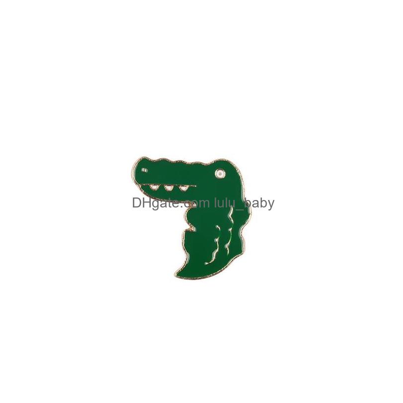 Pins Brooches Gold Plated Green Dinosaur Crocodile Cartoon Brooches For Women Cute Japanese Ins Metal Enamel Paint Lapel Pins Funny Dhprg
Pins Brooches Gold Plated Green Dinosaur Crocodile Cartoon Brooches For Women Cute Japanese Ins Metal Enamel Paint Lapel Pins Funny Dhprg