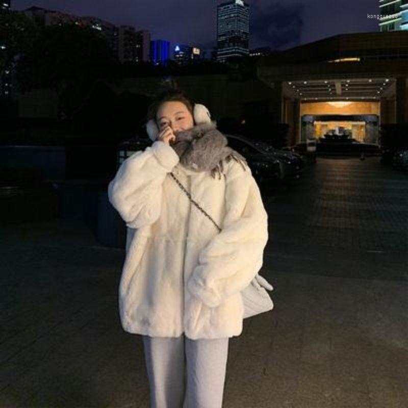 Women' Fur 2022 Autumn Winter Women Zipper Faux Mink Coat Lady Loose Long Sleeve Thick Warm Jacket Female Elegant Solid Outerwear M359, Banma
Women' Fur 2022 Autumn Winter Women Zipper Faux Mink Coat Lady Loose Long Sleeve Thick Warm Jacket Female Elegant Solid Outerwear M359, Banma