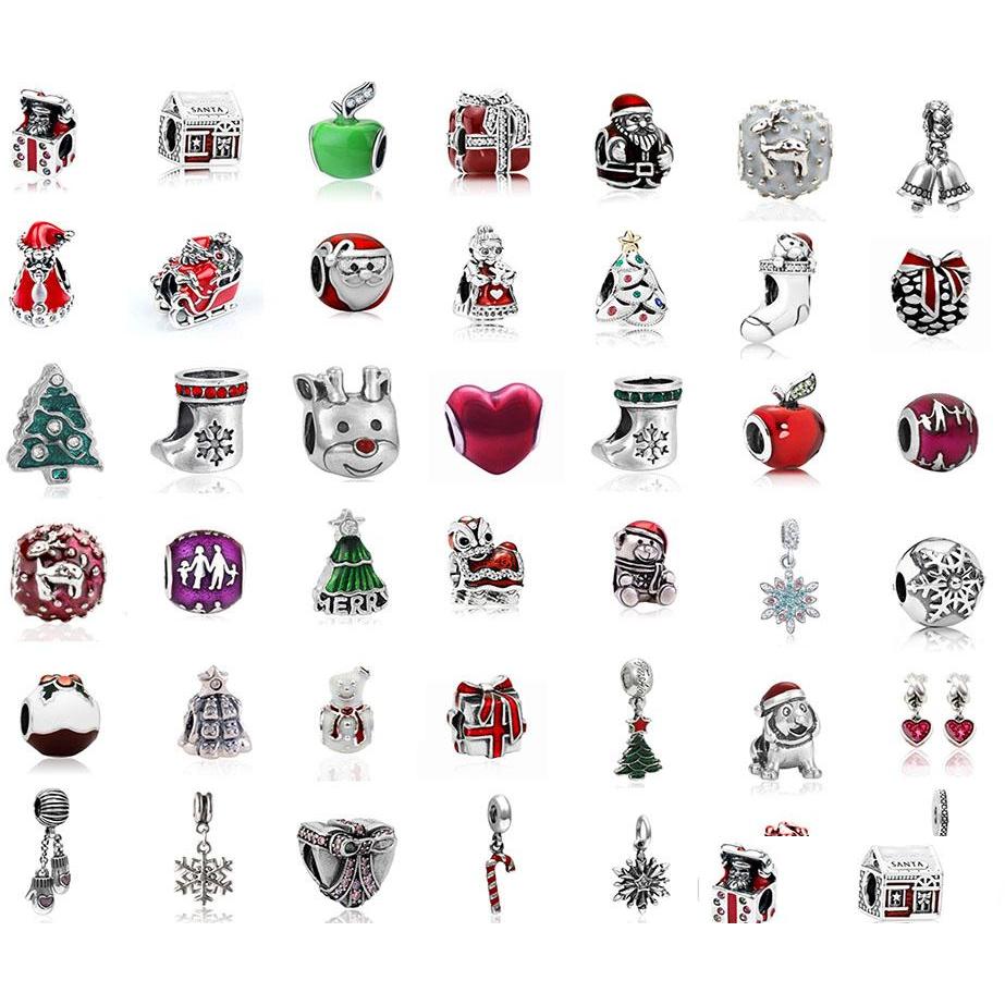 Silver Fit Pandora Charm Bracelet Christmas Series European Charms Big Hole Sier Beads Diy Snake Chain For Women Bangle Necklace Jew Dhai7
Silver Fit Pandora Charm Bracelet Christmas Series European Charms Big Hole Sier Beads Diy Snake Chain For Women Bangle Necklace Jew Dhai7