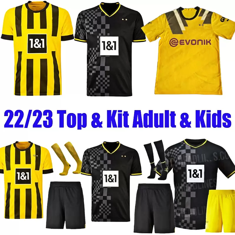 22 23 Borussia 9 HALLER soccer jersey DORTMUNDS football shirts Home Away Third REUS NEONGELB BELLINGHAM HUMMELS BRANDT REYNA mens Adult kids Tops kits 1115, Away with patch2
22 23 Borussia 9 HALLER soccer jersey DORTMUNDS football shirts Home Away Third REUS NEONGELB BELLINGHAM HUMMELS BRANDT REYNA mens Adult kids Tops kits 1115, Away with patch2