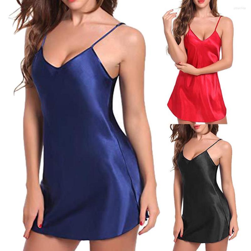 Women's Sleepwear Sexy Nightgown Women Solid Color V Neck Nightdress Plus Size Mini Slip Nightwear Lace Comfortable, Blue
Women's Sleepwear Sexy Nightgown Women Solid Color V Neck Nightdress Plus Size Mini Slip Nightwear Lace Comfortable, Blue