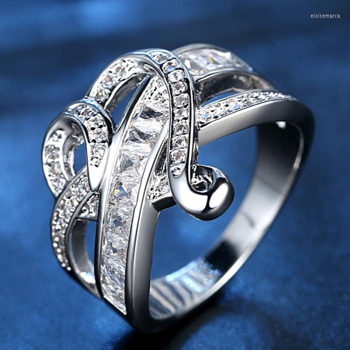Wedding Rings Surrounding Crystal Ring Glamour Lady Fashion Single Metal Colorful Zircon Gift Set Party
Wedding Rings Surrounding Crystal Ring Glamour Lady Fashion Single Metal Colorful Zircon Gift Set Party