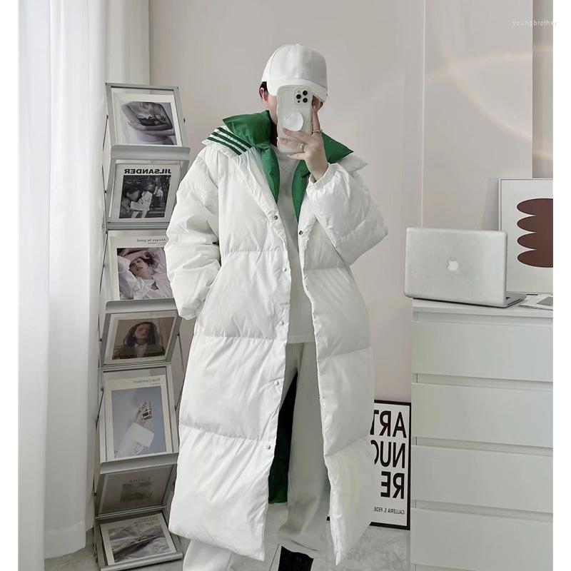 Women's Down Women White Long Jacket Contrast Color Duck Cotton Clothes Warm Thicken Windproof Fashion Oversized Winter Coat Tops, Black
Women's Down Women White Long Jacket Contrast Color Duck Cotton Clothes Warm Thicken Windproof Fashion Oversized Winter Coat Tops, Black