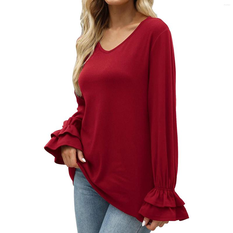 Women' T Shirts Women' Shirt Women Casual Loose V Neck Solid Color Pullover Petal Sleeve Top Long Fitted Running, Beige
Women' T Shirts Women' Shirt Women Casual Loose V Neck Solid Color Pullover Petal Sleeve Top Long Fitted Running, Beige