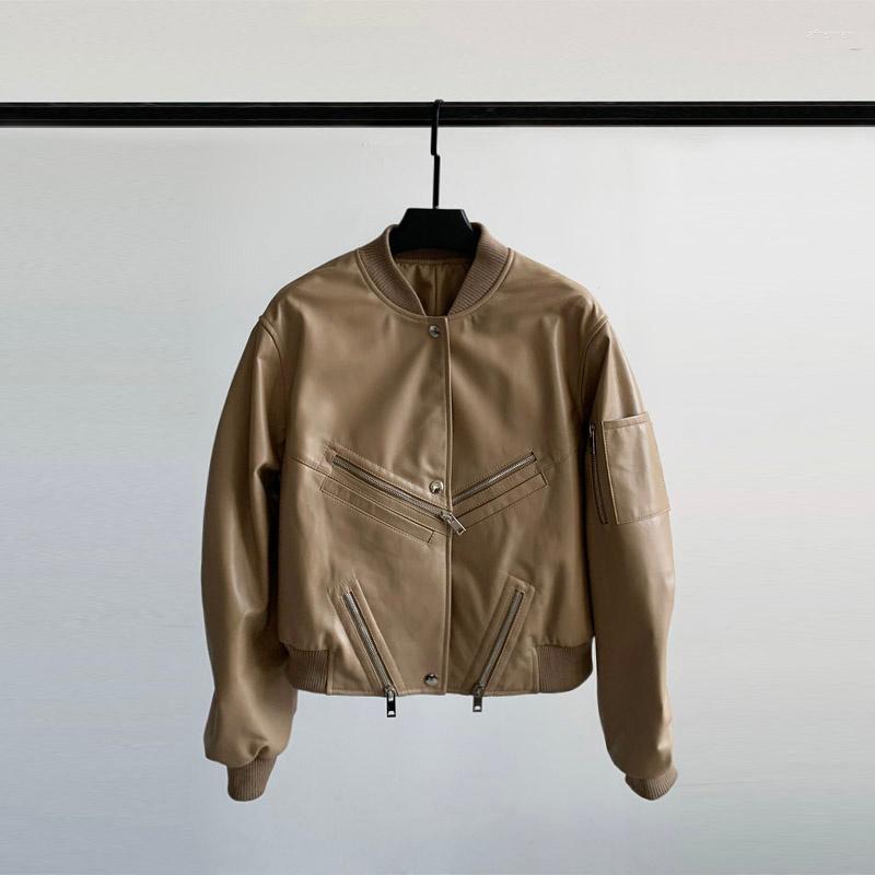 Women's Leather Women 2023 Jacket Short Genuine Sheepskin Coat Female Motorcycle Spring Autumn Clothes Mujer Chaqueta Pph3390, Black
Women's Leather Women 2023 Jacket Short Genuine Sheepskin Coat Female Motorcycle Spring Autumn Clothes Mujer Chaqueta Pph3390, Black