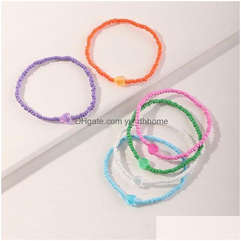 Anklets Boho Summer Beach Candy Color Beads Anklet Set Female 2022 6Pcs Sets Footwear Women Drop Delivery Jewelry Dhy0A
Anklets Boho Summer Beach Candy Color Beads Anklet Set Female 2022 6Pcs Sets Footwear Women Drop Delivery Jewelry Dhy0A