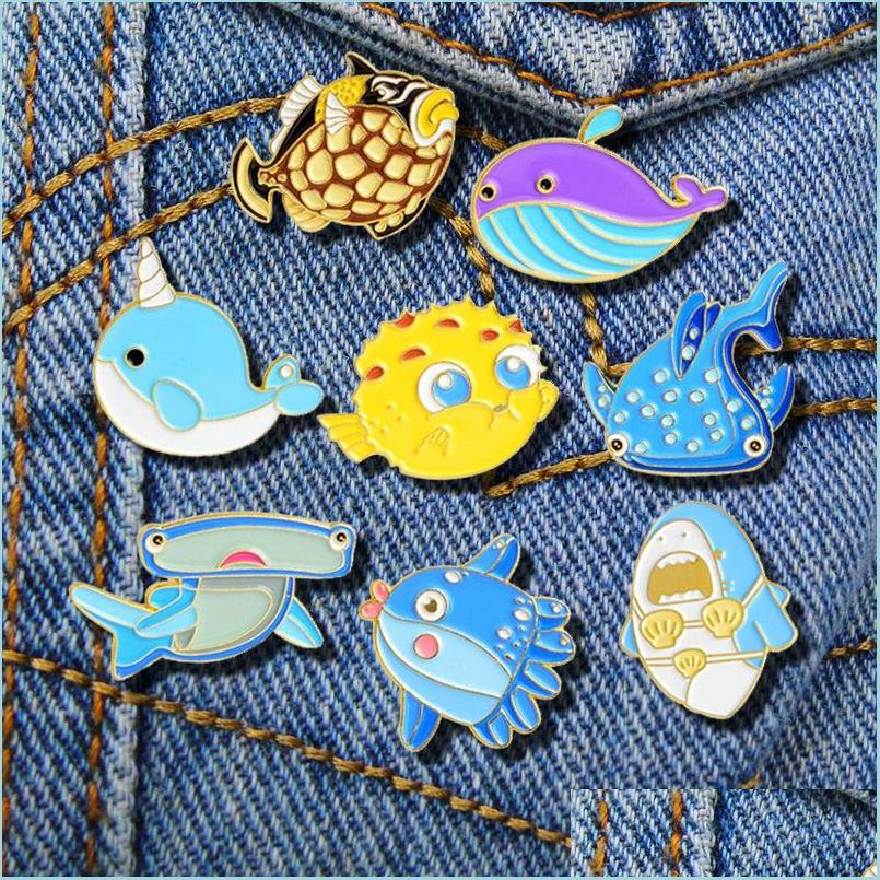 Pins Brooches Animal Sea Shark Whale Enamel Brooch Pins Cartoon Lapel Pin For Women Men Top Dress Fashion Jewelry 6208 Q2 Dr Dhgarden Dhvjc
Pins Brooches Animal Sea Shark Whale Enamel Brooch Pins Cartoon Lapel Pin For Women Men Top Dress Fashion Jewelry 6208 Q2 Dr Dhgarden Dhvjc