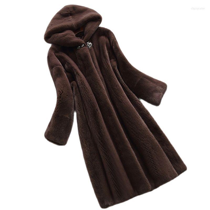 Women' Fur -9XL Fashion Faux Coat Long Capped Mink Overcoat Middle-aged And Old Mothers' Winter Clothing, Mocha color
Women' Fur -9XL Fashion Faux Coat Long Capped Mink Overcoat Middle-aged And Old Mothers' Winter Clothing, Mocha color