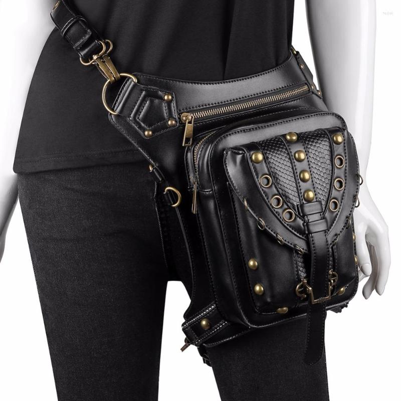 Waist Bags Women Bag Female Fanny Pack Belt Small Leg Steampunk Gothic Messenger Hip Hop Bum Fashion Purse D22, Black waist bag
Waist Bags Women Bag Female Fanny Pack Belt Small Leg Steampunk Gothic Messenger Hip Hop Bum Fashion Purse D22, Black waist bag
