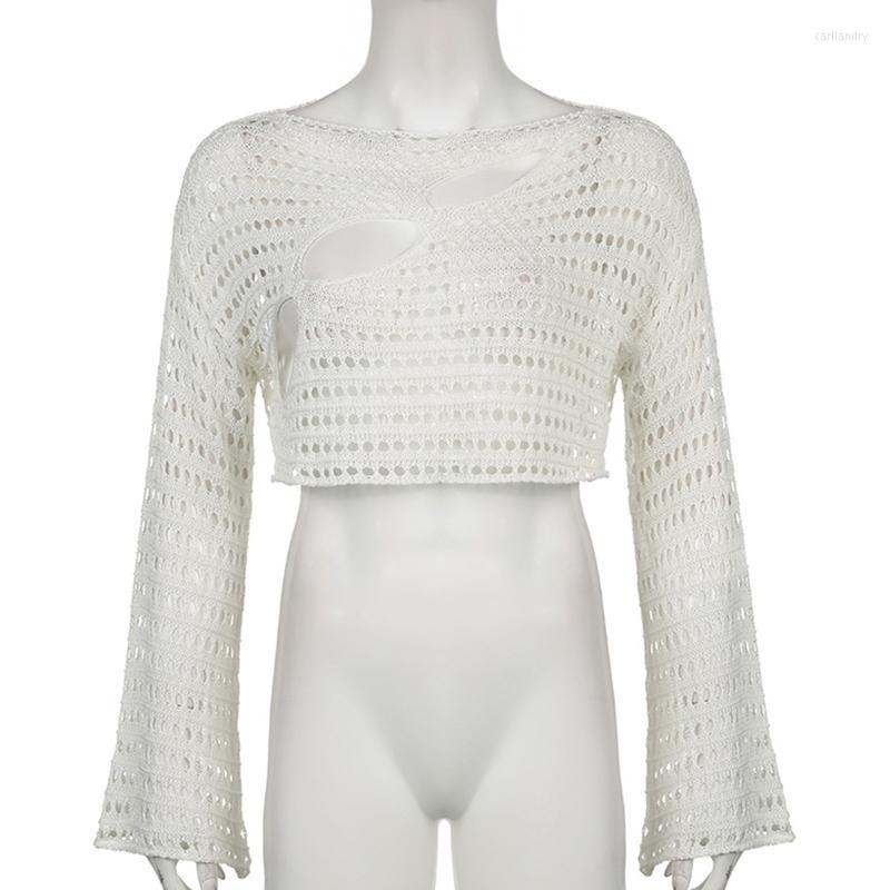 Women' T Shirts Women' T-Shirt Women Flare Long Sleeve See Through Mesh Cover Up Crop Top Crochet Knitted Ripped Hole Fishnet Loose, Picture shown
Women' T Shirts Women' T-Shirt Women Flare Long Sleeve See Through Mesh Cover Up Crop Top Crochet Knitted Ripped Hole Fishnet Loose, Picture shown