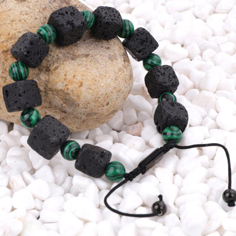 Strand Unique Design Natural Stone Lava Rock Beads Essential Oil Diffuser Yoga Adjustable Macrame Bracelet Women Men
Strand Unique Design Natural Stone Lava Rock Beads Essential Oil Diffuser Yoga Adjustable Macrame Bracelet Women Men