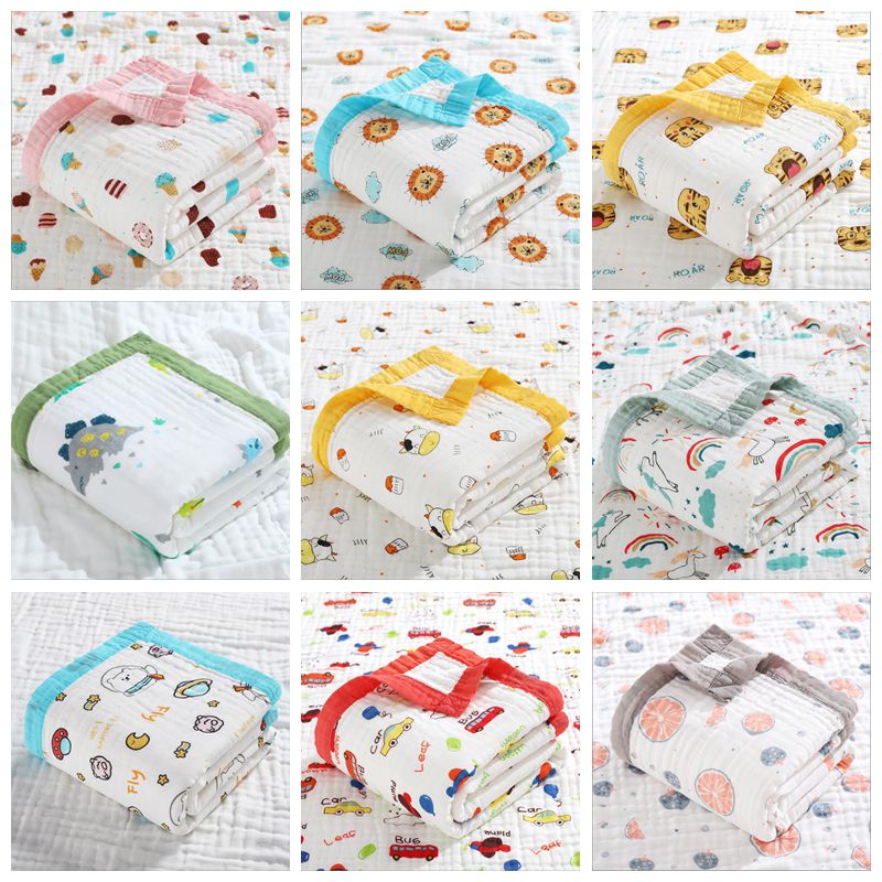 Baby Swaddle Swaddling Blankets Newborn Gauze Cotton Wraps Toddler Summer Bath Towels 6 Layer Crib Sheet Stroller Cover Quilt Changing Pad Cover Infant Robes BC182
Baby Swaddle Swaddling Blankets Newborn Gauze Cotton Wraps Toddler Summer Bath Towels 6 Layer Crib Sheet Stroller Cover Quilt Changing Pad Cover Infant Robes BC182