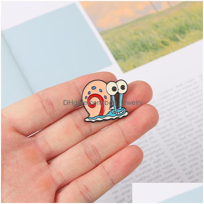 Pins Brooches Creative Animal Small Snails Brooches For Women Theme Enamel Badges Alloy Pin Cartoon Jewelry Antiglare Clothes Acces Dhjdv 
Pins Brooches Creative Animal Small Snails Brooches For Women Theme Enamel Badges Alloy Pin Cartoon Jewelry Antiglare Clothes Acces Dhjdv