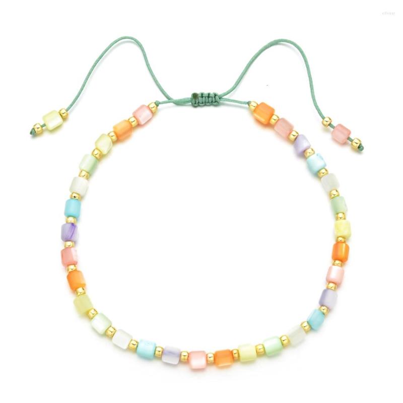 Charm Bracelets ZMZY Rainbow Sea Shell Beaded Quality Seed Beads Loose Bracelet Jewelry DIY Accessories
Charm Bracelets ZMZY Rainbow Sea Shell Beaded Quality Seed Beads Loose Bracelet Jewelry DIY Accessories