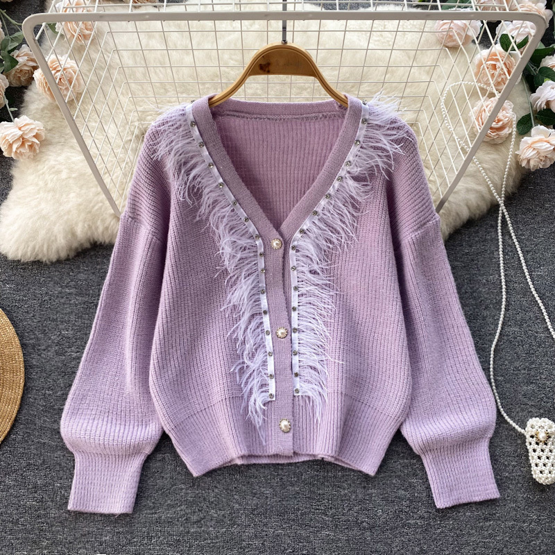 Women Knits Tees Women Chic Elegant Tassel V Neck Fashion Long Sleeve Cardigan Loose Casual Knitwear Single Breasted Sweater Coat Autumn Jacket 221125, Light blue
Women Knits Tees Women Chic Elegant Tassel V Neck Fashion Long Sleeve Cardigan Loose Casual Knitwear Single Breasted Sweater Coat Autumn Jacket 221125, Light blue