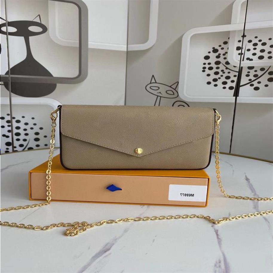 3 Pcs set Women Bags Pochette Leather Favorite Designer Shoulder Purse Felicie Lady Crossbody Bag Box Flowers With Ship Messe307j, Grey #69977
3 Pcs set Women Bags Pochette Leather Favorite Designer Shoulder Purse Felicie Lady Crossbody Bag Box Flowers With Ship Messe307j, Grey #69977