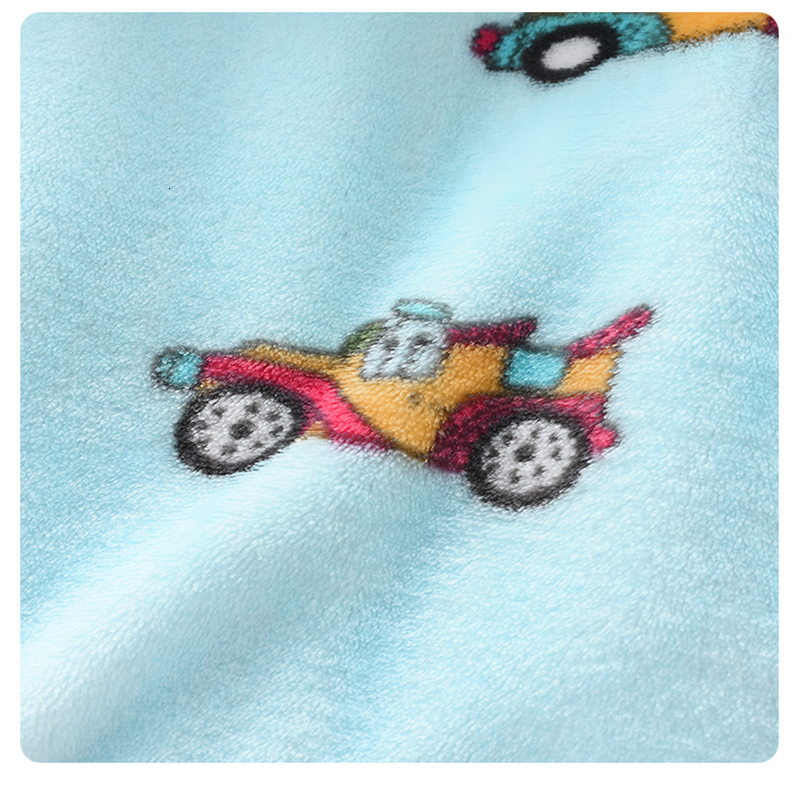 Towels Robes Cute Baby Girls Boys Cartoon Kids Sleepwear Warm Winter Hooded Fleece Childrens Pajamas Dressing Gown Belt Child Bathrobe 221125