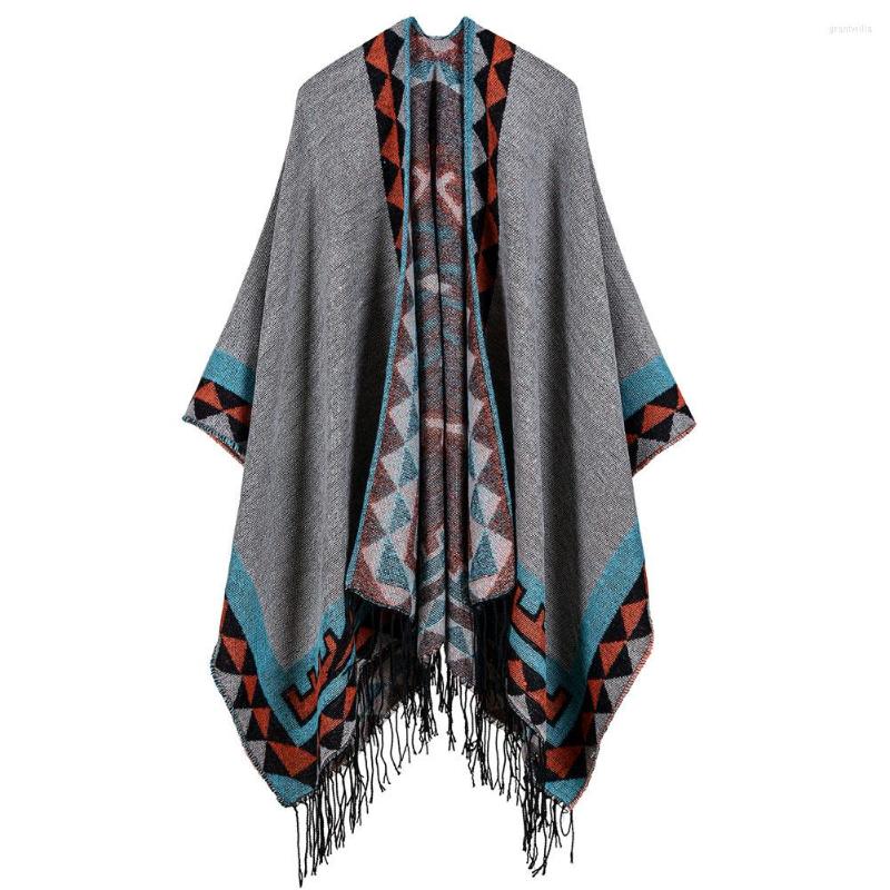 Scarves 2022 Fashion Boho Cardigan Women Knitted Shawl Poncho Faux Cashmere Geometric Pattern Tassel Oversized Warm Long Scarf
Scarves 2022 Fashion Boho Cardigan Women Knitted Shawl Poncho Faux Cashmere Geometric Pattern Tassel Oversized Warm Long Scarf
