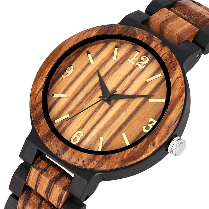 Wristwatches Full Wooden Men Quartz Wristwatch 3 Beaded Wood Wristband Black/Gold Arabic Numerals Display Dial Stylish Casual Male Watch, Blackarabic numerals
Wristwatches Full Wooden Men Quartz Wristwatch 3 Beaded Wood Wristband Black/Gold Arabic Numerals Display Dial Stylish Casual Male Watch, Blackarabic numerals