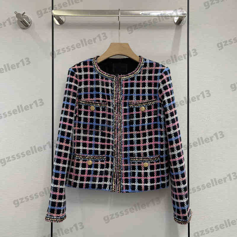 Women Jackets CNL Fashion Logo Jacquard Lining Tweed Jacket Brand Designer Autumn Premium Check Long Sleeve Cropped Jacket Luxury Womens Clothing
Women Jackets CNL Fashion Logo Jacquard Lining Tweed Jacket Brand Designer Autumn Premium Check Long Sleeve Cropped Jacket Luxury Womens Clothing
