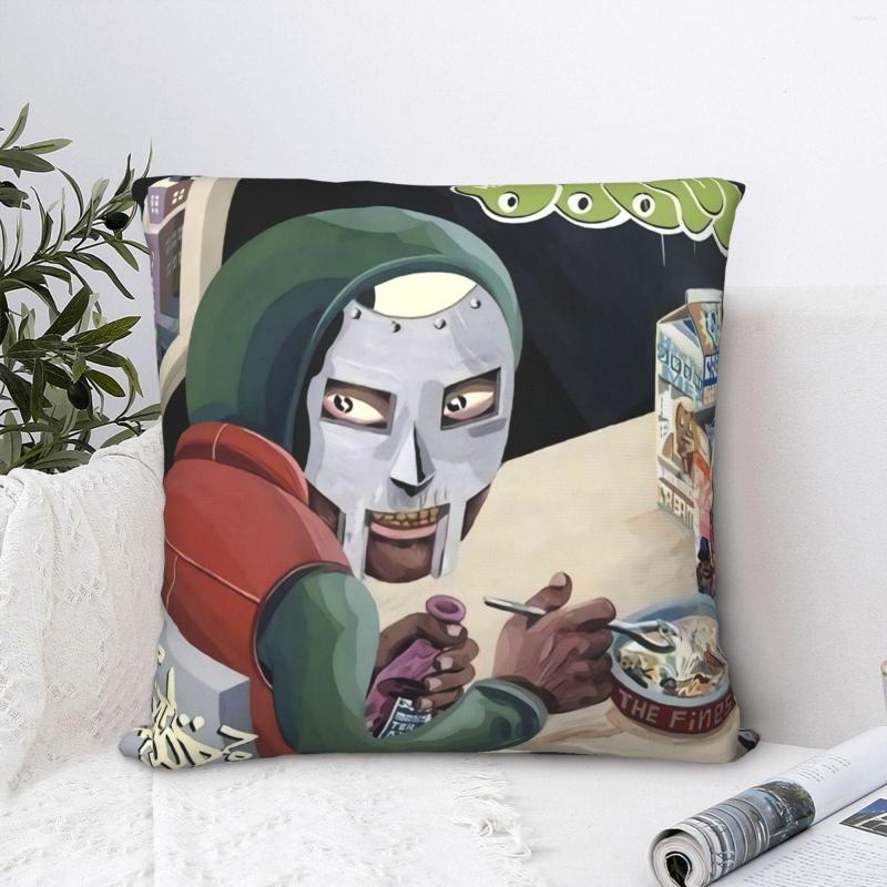 Pillow Case Mf Doom Mm Food Cd Cushions Cover Pillowcases For Pillows White Of Sofa With Zipper, Picture shown