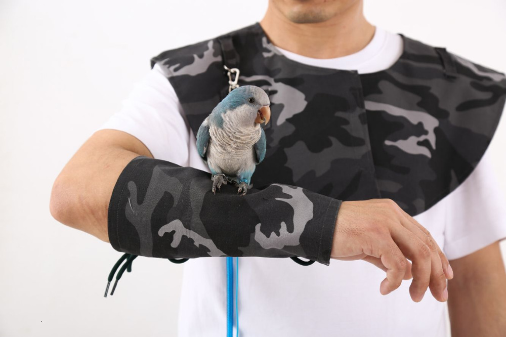 Other Bird Supplies Parrot Anti-Scratch Shoulder Protector Hang Anklet Toys Multi-Functional Pet Pad Diaper Shawl for Small Medium 221128
Other Bird Supplies Parrot Anti-Scratch Shoulder Protector Hang Anklet Toys Multi-Functional Pet Pad Diaper Shawl for Small Medium 221128