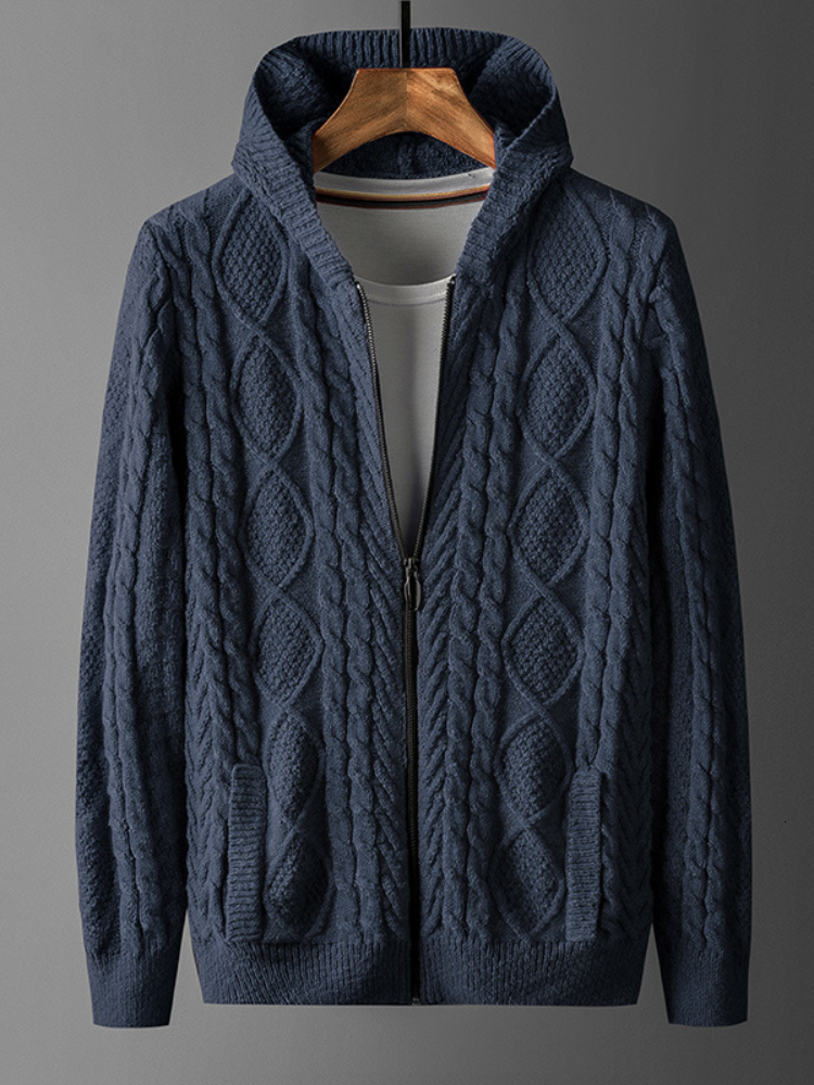 Men's Sweaters In Autumn Winter Knitted Sweaters Stylish Men's Clothing Oversizes Hooded Jacket Korean Fashion Cardigan Sweatshirts Jumper 221128, Black
Men's Sweaters In Autumn Winter Knitted Sweaters Stylish Men's Clothing Oversizes Hooded Jacket Korean Fashion Cardigan Sweatshirts Jumper 221128, Black