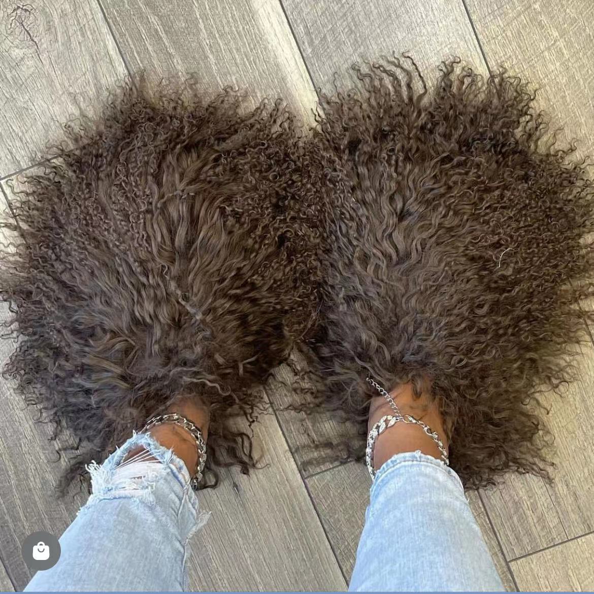 Slippers Women Plush Flat Shoes Outdoor Fashion Mongolian Slides 39S Drop Delivery Smtpz, As show
Slippers Women Plush Flat Shoes Outdoor Fashion Mongolian Slides 39S Drop Delivery Smtpz, As show