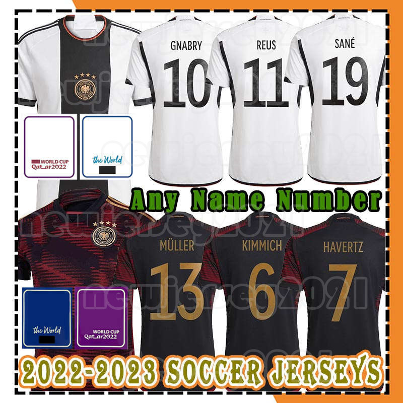 Germany GNABRY KROOS Soccer Jersey 22-23 Home Away MULLER HAVERTZ BRANDT REUS GORETZKA WERNER KIMMICH GUNDOGAN SCHLOTTERBECK GUNTER HOFMANN Men football Shirt, Men jersey+patch(de guo)
Germany GNABRY KROOS Soccer Jersey 22-23 Home Away MULLER HAVERTZ BRANDT REUS GORETZKA WERNER KIMMICH GUNDOGAN SCHLOTTERBECK GUNTER HOFMANN Men football Shirt, Men jersey+patch(de guo)