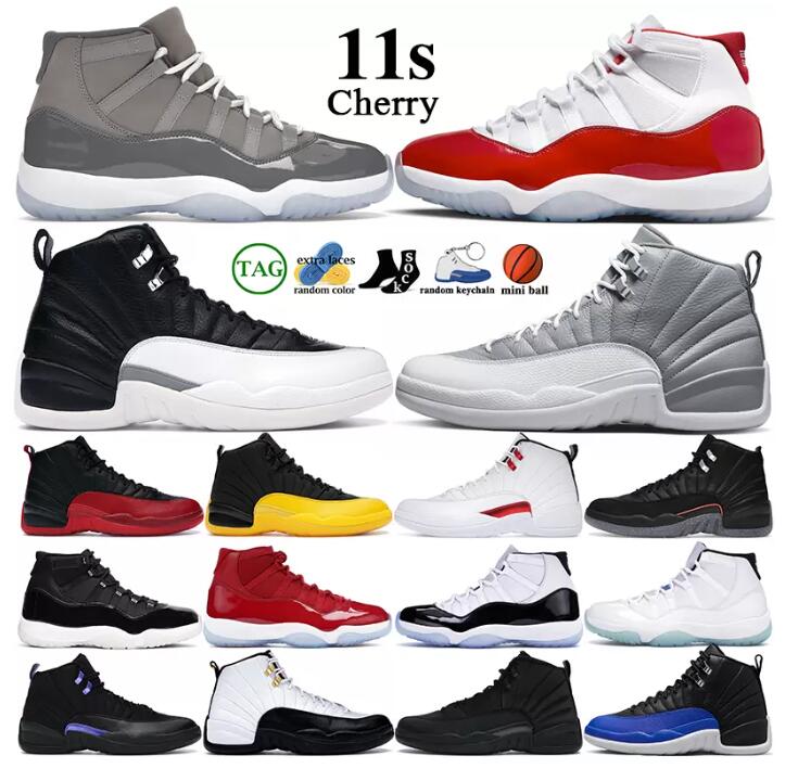 Cherry 11 Basketball Shoes Designer Men Women 11s Cool Grey Bred Concord Gamma Blue 12 12s Stealth Hyper Royal Playoff Royalty Taxi Utility Grind Sports Sneakers, Color 35
Cherry 11 Basketball Shoes Designer Men Women 11s Cool Grey Bred Concord Gamma Blue 12 12s Stealth Hyper Royal Playoff Royalty Taxi Utility Grind Sports Sneakers, Color 35
