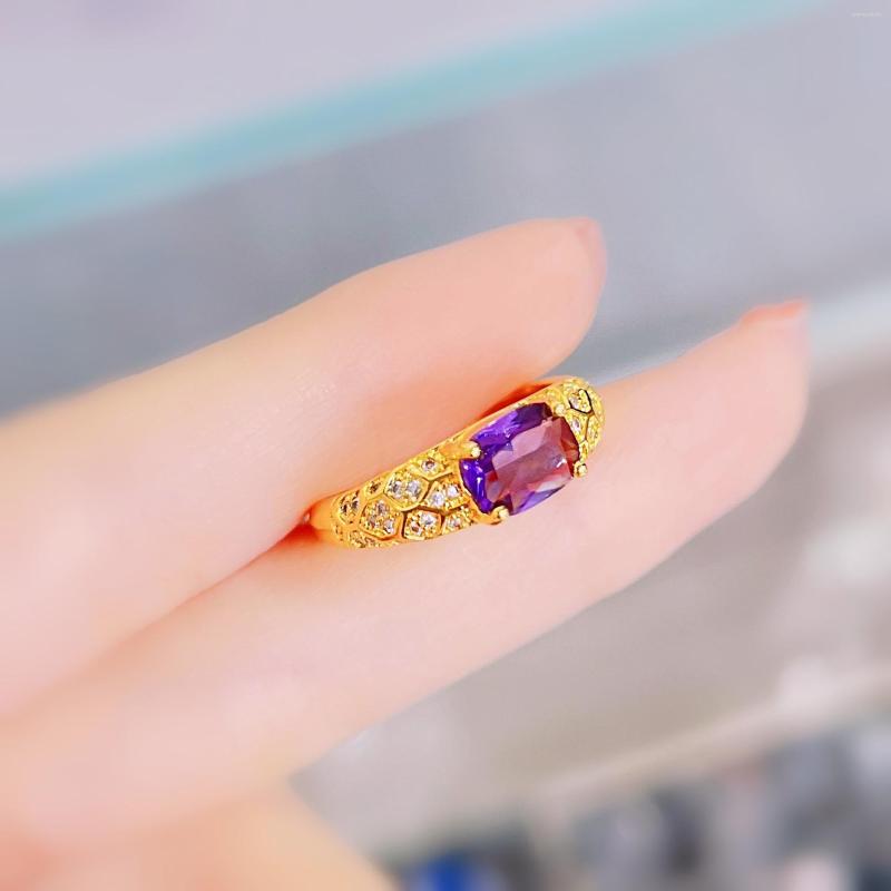 Wedding Rings 2022 Trend Fashion Geometry Ring Inlay Purple Oval Cubic Zirconia Exquisite Women Engagement Banquer Jewelry
Wedding Rings 2022 Trend Fashion Geometry Ring Inlay Purple Oval Cubic Zirconia Exquisite Women Engagement Banquer Jewelry