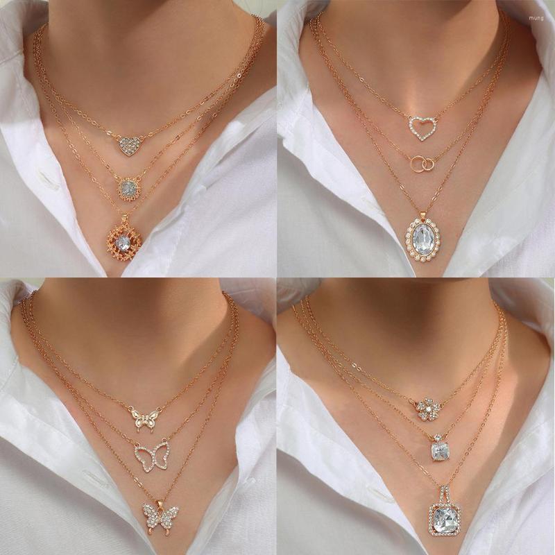 Choker Goth Crystals Pearl Heart Star Pendant Necklace For Women Vintage Multi Layer Link Chain Punk Aesthetic Gold Jewelry
Choker Goth Crystals Pearl Heart Star Pendant Necklace For Women Vintage Multi Layer Link Chain Punk Aesthetic Gold Jewelry