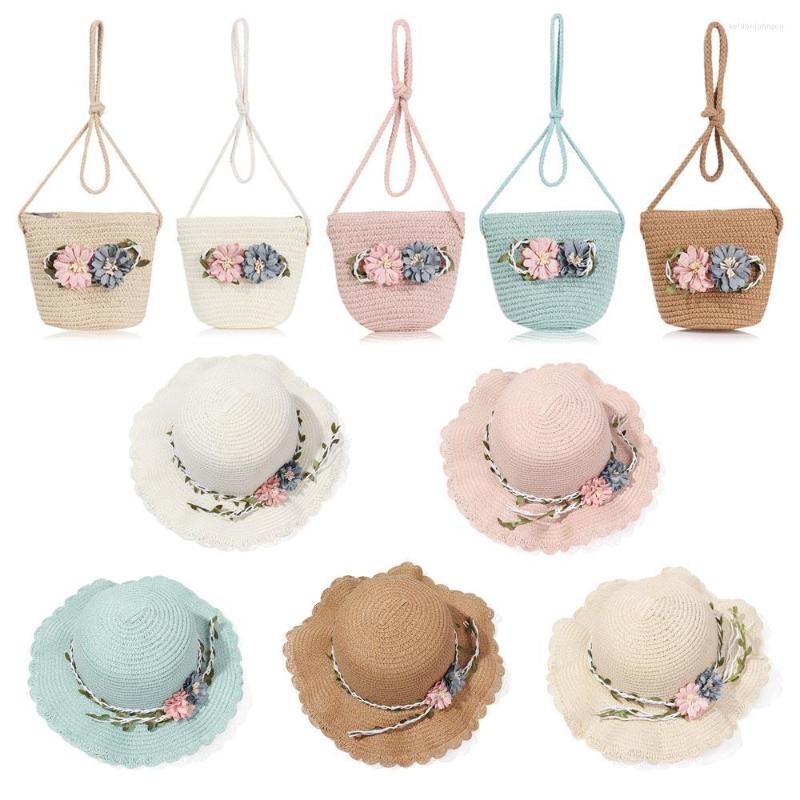 Wide Brim Hats Cute Sun Beach Toddler Baby Straw Weaving Girls Summer Hat Shoulder Bag Flower Sunshade Caps, Khaki bag
Wide Brim Hats Cute Sun Beach Toddler Baby Straw Weaving Girls Summer Hat Shoulder Bag Flower Sunshade Caps, Khaki bag
