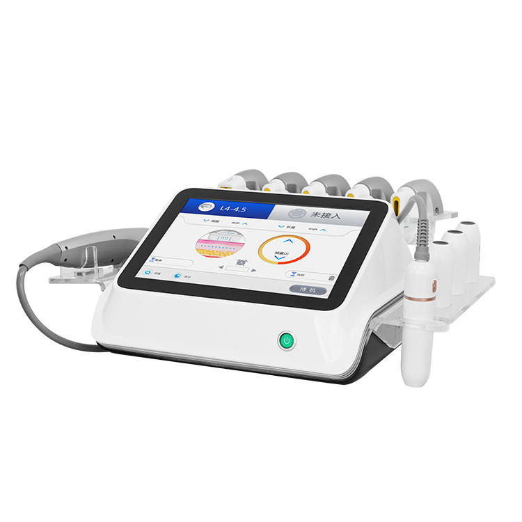 Good Salon dual handle hifu 7d facial y corporal 2022 SMAS face lifting and body slimming 7D hifu facial machine for salon