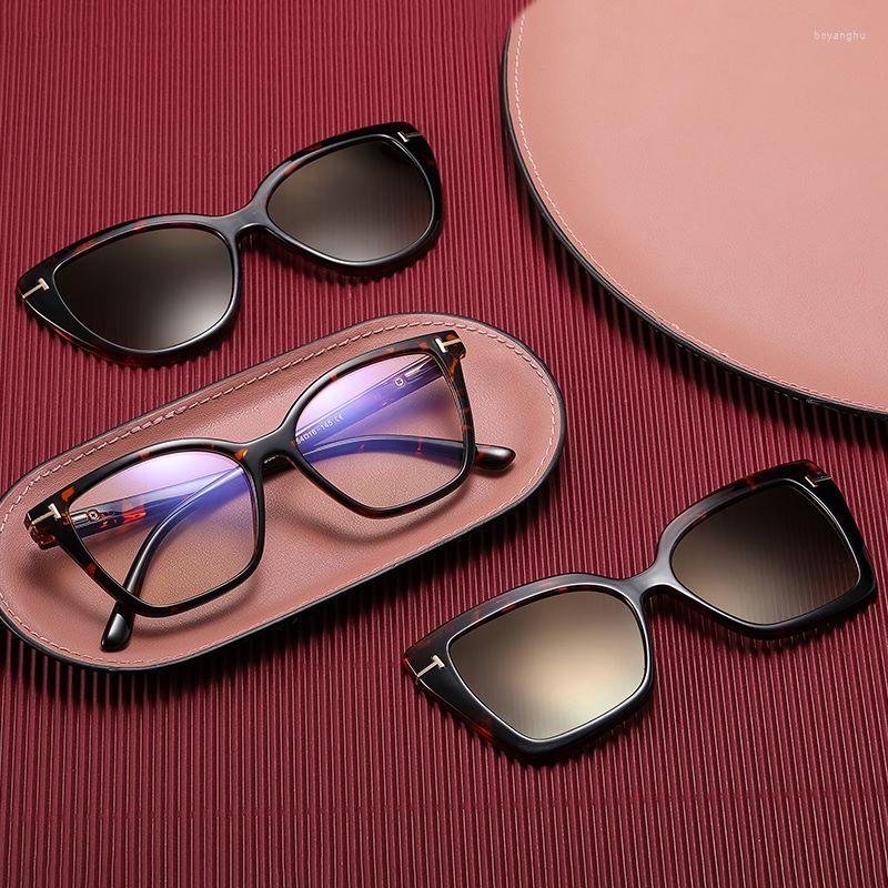 Sunglasses Frames Square 2 In 1 Magnet Women Oversized Anti-Blue Light Spectacle Frame Fashion Optical Glasses Polarized
Sunglasses Frames Square 2 In 1 Magnet Women Oversized Anti-Blue Light Spectacle Frame Fashion Optical Glasses Polarized