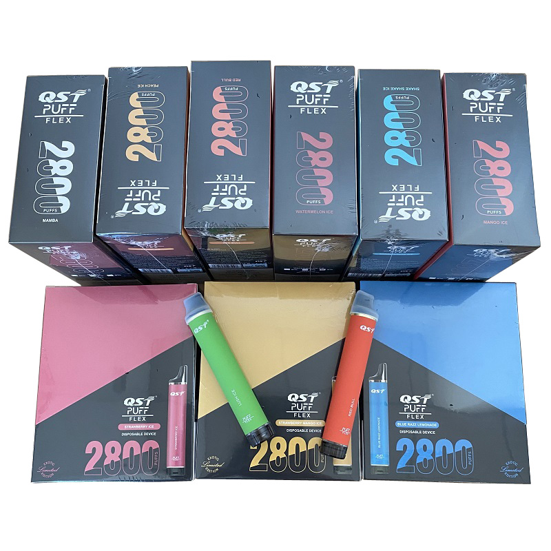 Puff Flex 2800 puffs disposable Vape device kits e cigarette 850mah battery pre-filled 8ml vaporizer ship from French warehouse
Puff Flex 2800 puffs disposable Vape device kits e cigarette 850mah battery pre-filled 8ml vaporizer ship from French warehouse