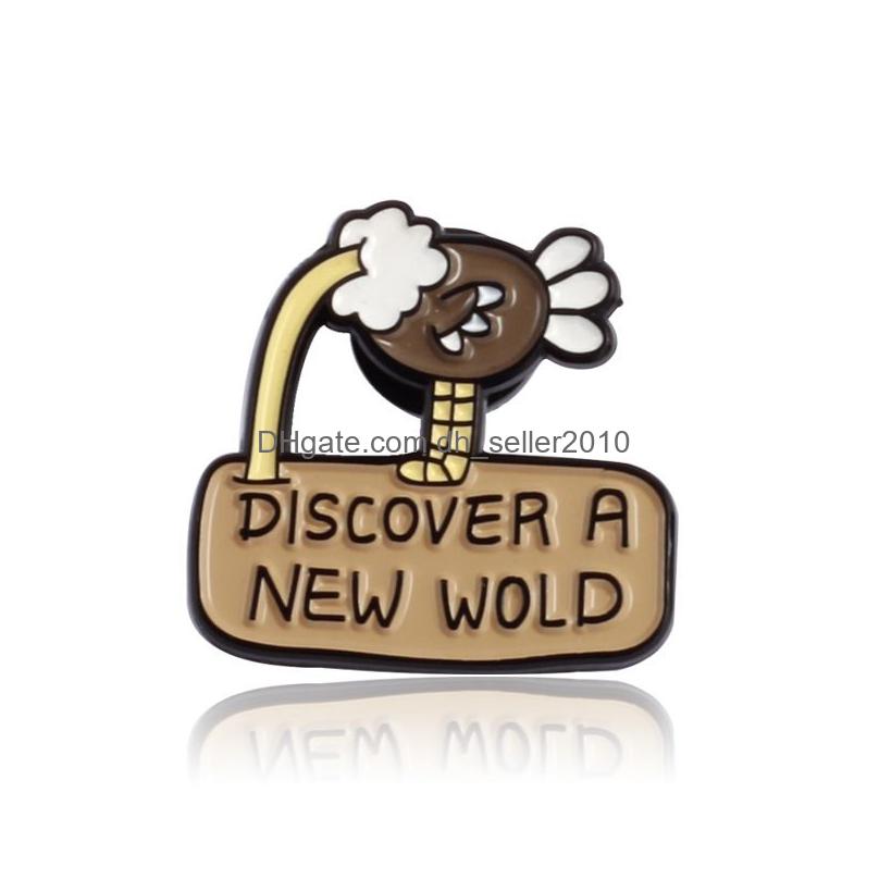 Pins Brooches Cartoon Ostrich Brooches For Women Creative Animal Badge Small Gift Accessories Letter Diser A New Wold Drop Delivery Dhoyq
Pins Brooches Cartoon Ostrich Brooches For Women Creative Animal Badge Small Gift Accessories Letter Diser A New Wold Drop Delivery Dhoyq