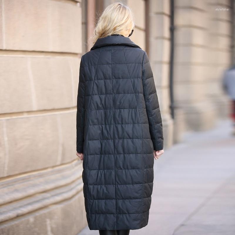 Women's Leather Genuine Jacket Winter Women Long Down Jackets For Real Sheepskin Coat Chaqueta Mujer MY4012, Black
Women's Leather Genuine Jacket Winter Women Long Down Jackets For Real Sheepskin Coat Chaqueta Mujer MY4012, Black