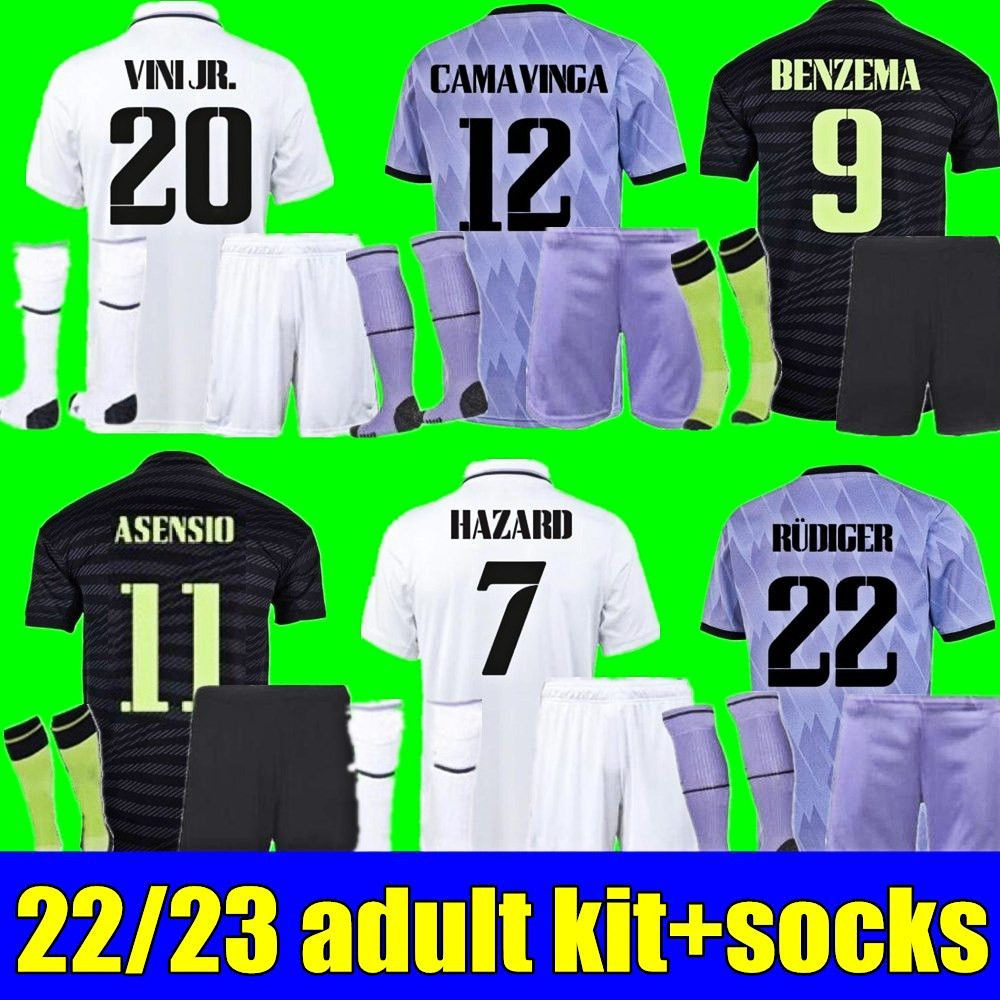 New 22 23 BENZEMA soccer Jerseys football shirt home away 3rd 4TH CAMAVINGA ALABA HAZARD ASENSIO REAL MADRIDS MODRIC MARCELO camiseta adult men kit 2022 2023 uniforms, Home+champion patch
New 22 23 BENZEMA soccer Jerseys football shirt home away 3rd 4TH CAMAVINGA ALABA HAZARD ASENSIO REAL MADRIDS MODRIC MARCELO camiseta adult men kit 2022 2023 uniforms, Home+champion patch