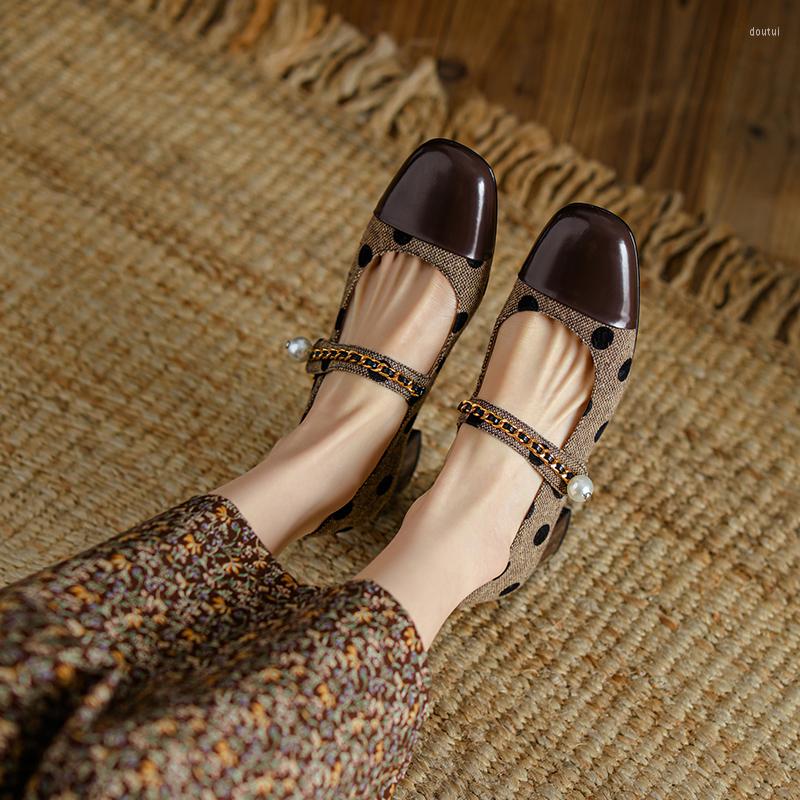 Dress Shoes 2022 Cow Leather Women Mary Jane LEISURE Buckle Shallow Pumps Square Toe Thick Heel Woman Zapatos De Mujer, Black
Dress Shoes 2022 Cow Leather Women Mary Jane LEISURE Buckle Shallow Pumps Square Toe Thick Heel Woman Zapatos De Mujer, Black