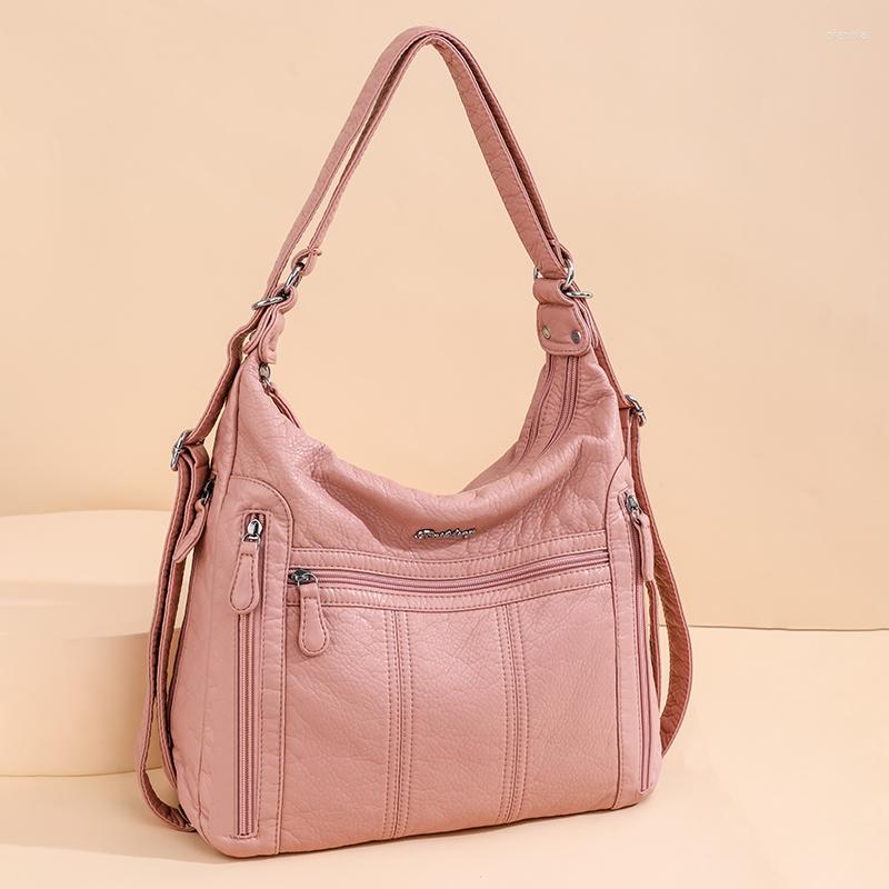 Evening Bags Annmouler 2022 Large Capacity Women Handbag Pu Leather Crossbody Bag Female Multifunction Shoulder Pink Sac A Main Femme, White
Evening Bags Annmouler 2022 Large Capacity Women Handbag Pu Leather Crossbody Bag Female Multifunction Shoulder Pink Sac A Main Femme, White