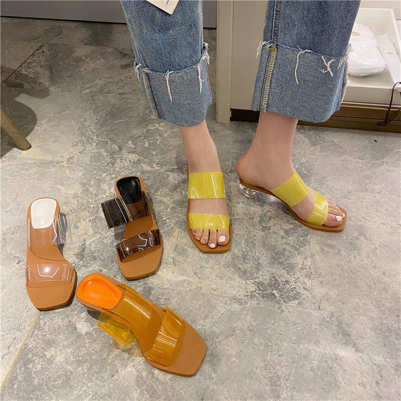 Slippers 2022Summer Women Transparent Crystal Heels Female Fashion Square Toe Slides Ladies Casual Outside, Black
Slippers 2022Summer Women Transparent Crystal Heels Female Fashion Square Toe Slides Ladies Casual Outside, Black