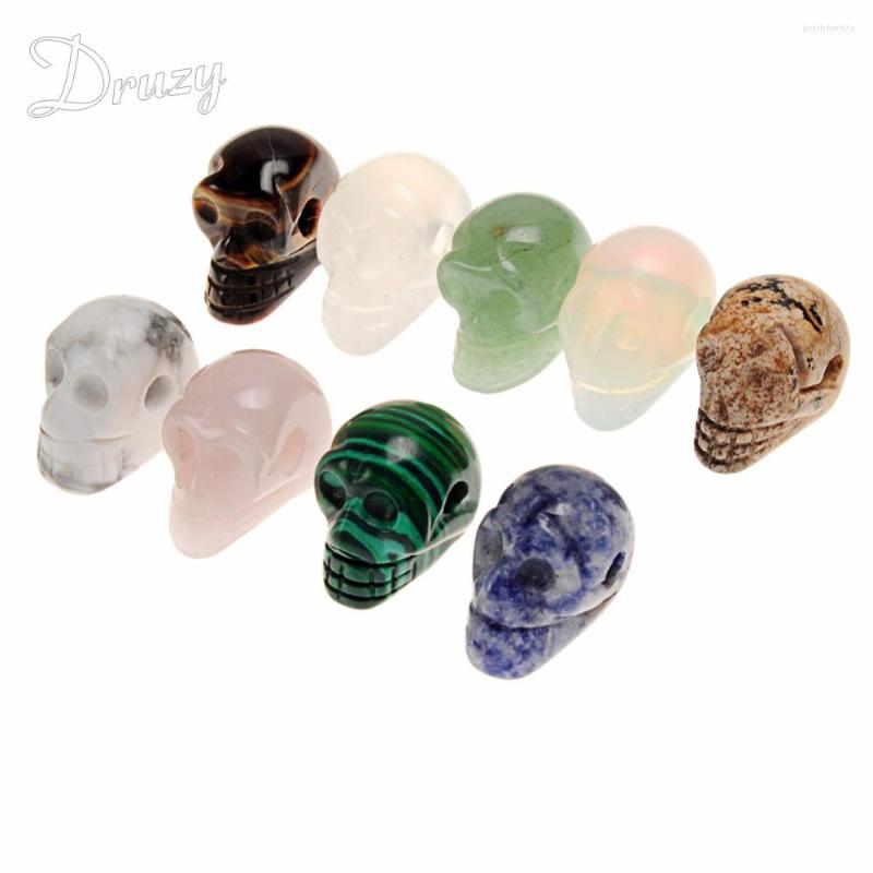 Pendant Necklaces Druzy Wholesale Natural Stone Skull Pendants For Jewelry Making Women Beads Punk Charm 5pcs/lot
Pendant Necklaces Druzy Wholesale Natural Stone Skull Pendants For Jewelry Making Women Beads Punk Charm 5pcs/lot