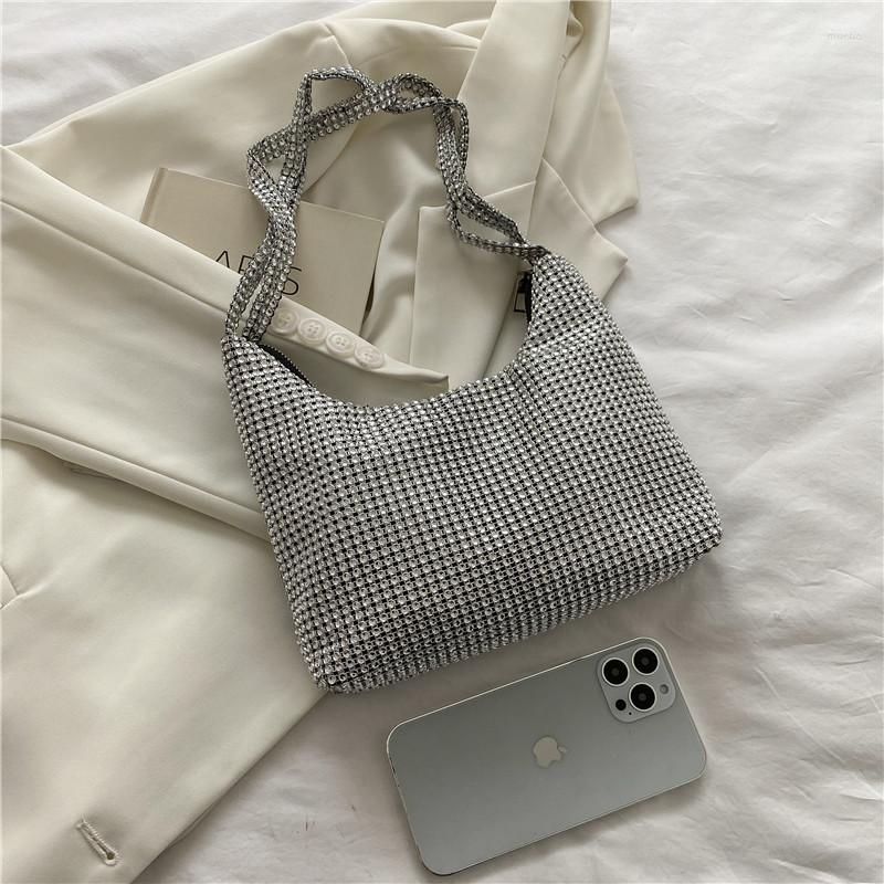 Evening Bags 2022 Spring Autum Shiny Crystal Shoulder Fashion Rhinestones Clutch Bag Elegant Wedding Purses Totes, Silver
Evening Bags 2022 Spring Autum Shiny Crystal Shoulder Fashion Rhinestones Clutch Bag Elegant Wedding Purses Totes, Silver